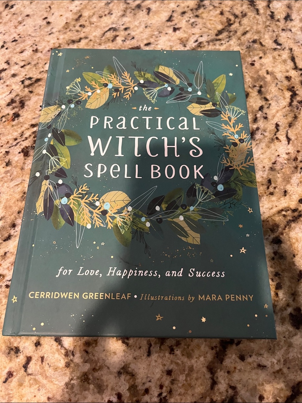 The Practical Witch's Spell Book - Teal & Gold Hardcover